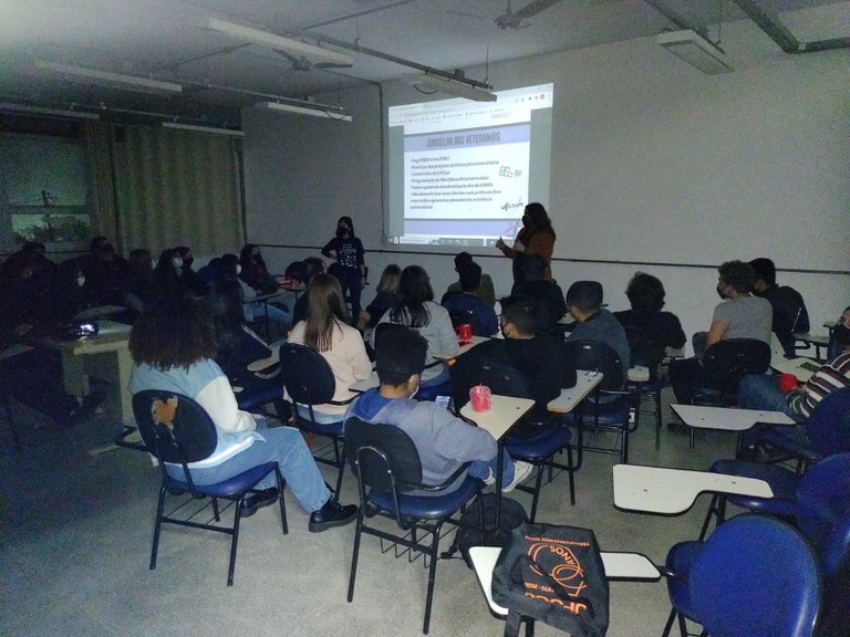 Apresentação do Centro Acadêmico - gestão 2022